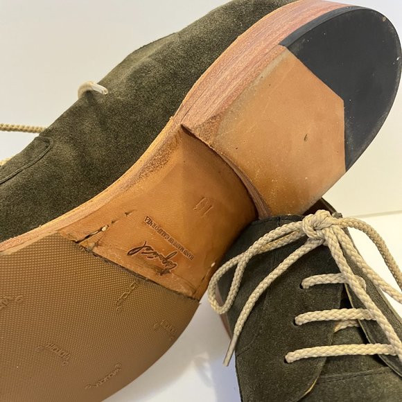 Green Suede Shoes by Esquivel - Picture 13 of 14